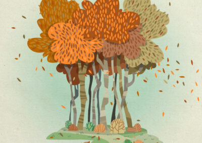 tondy illustration lille portfolio arbre