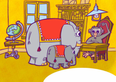 tondy illustration lille portfolio elephant